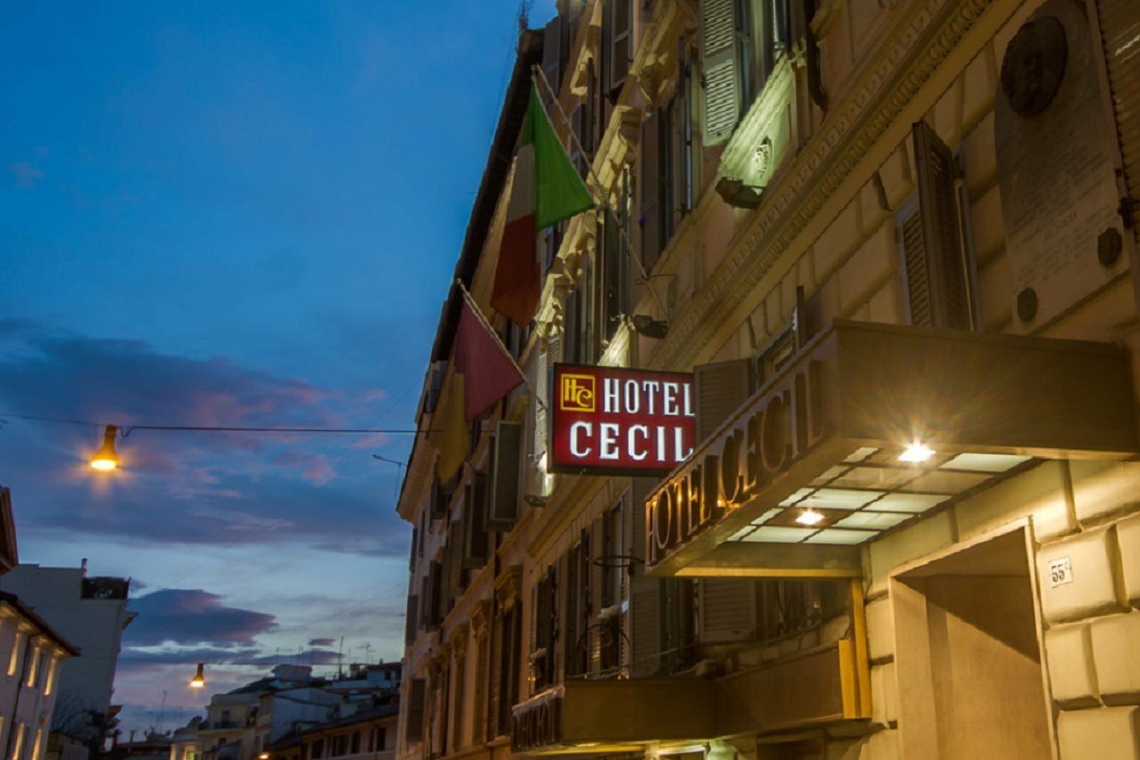 Hotel Cecil Рим Екстериор снимка